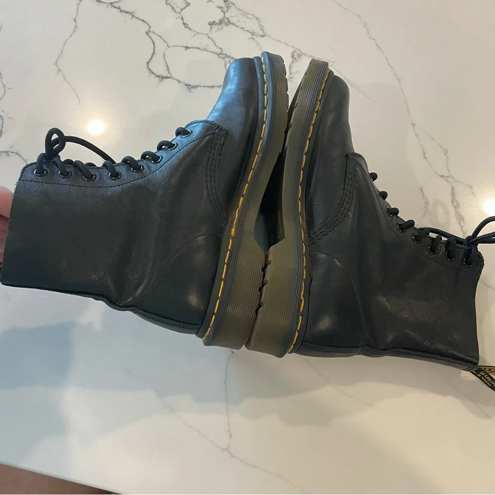 Dr. Martens Black Pascal Lace up Boots - Picture 5 of 13